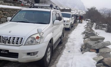 SKI IN NALTAR VALLEY: