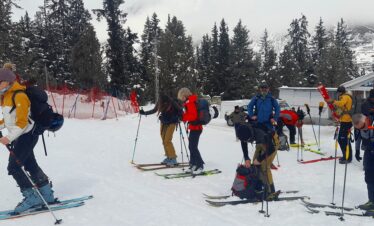 SKI IN NALTAR VALLEY: